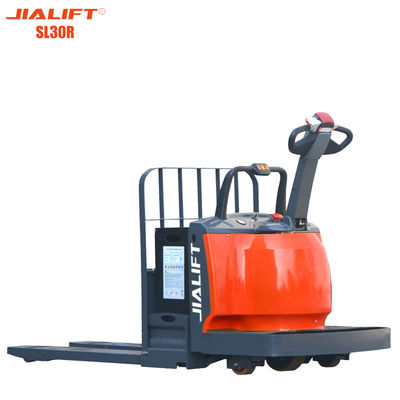 calidad  3 Ton Stand-On Electric Pallet Truck Rated Traction Lift Height 233mm fábrica